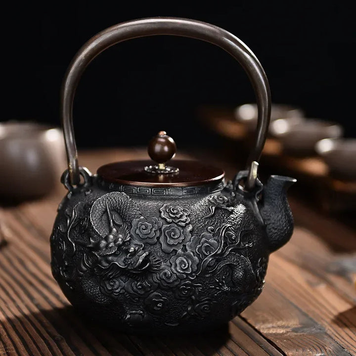 Antique Japanese Tea Kettle - 1300ml