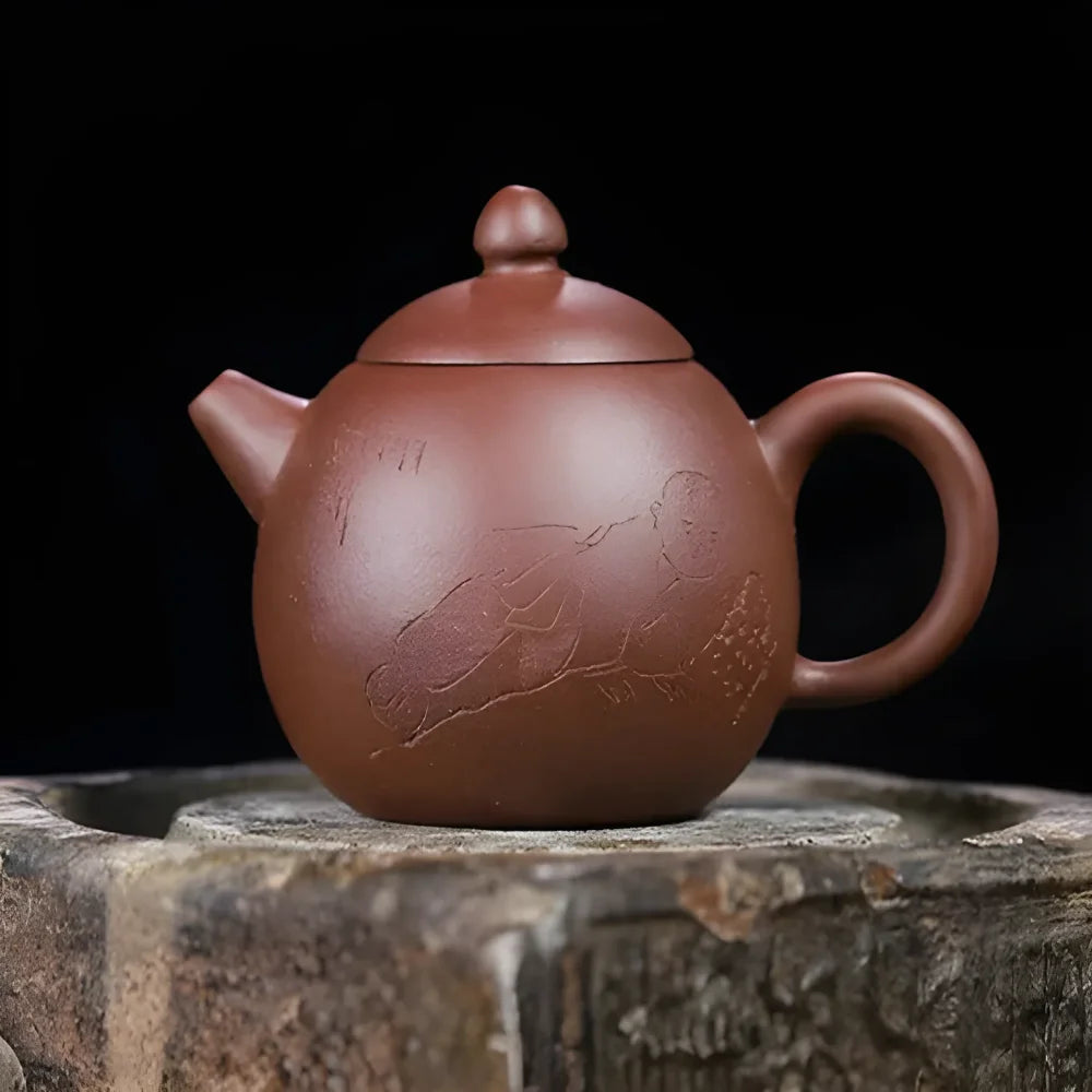 Asian Clay Teapot