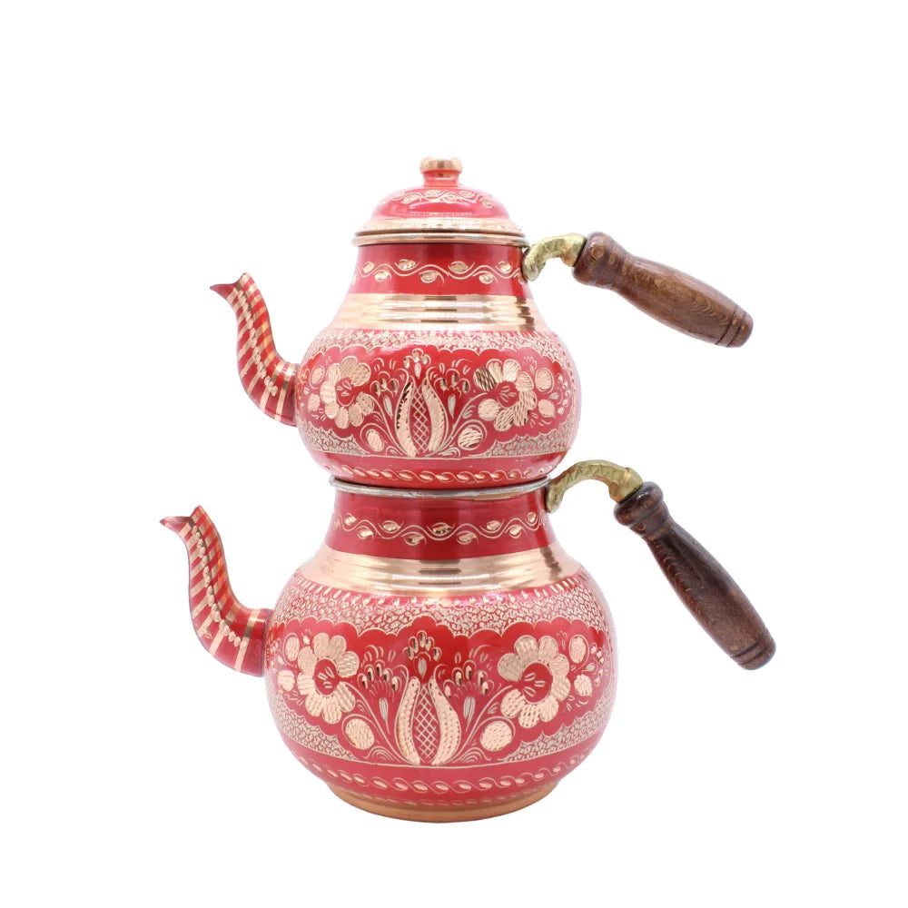 Turkish Kettle and Teapot Set